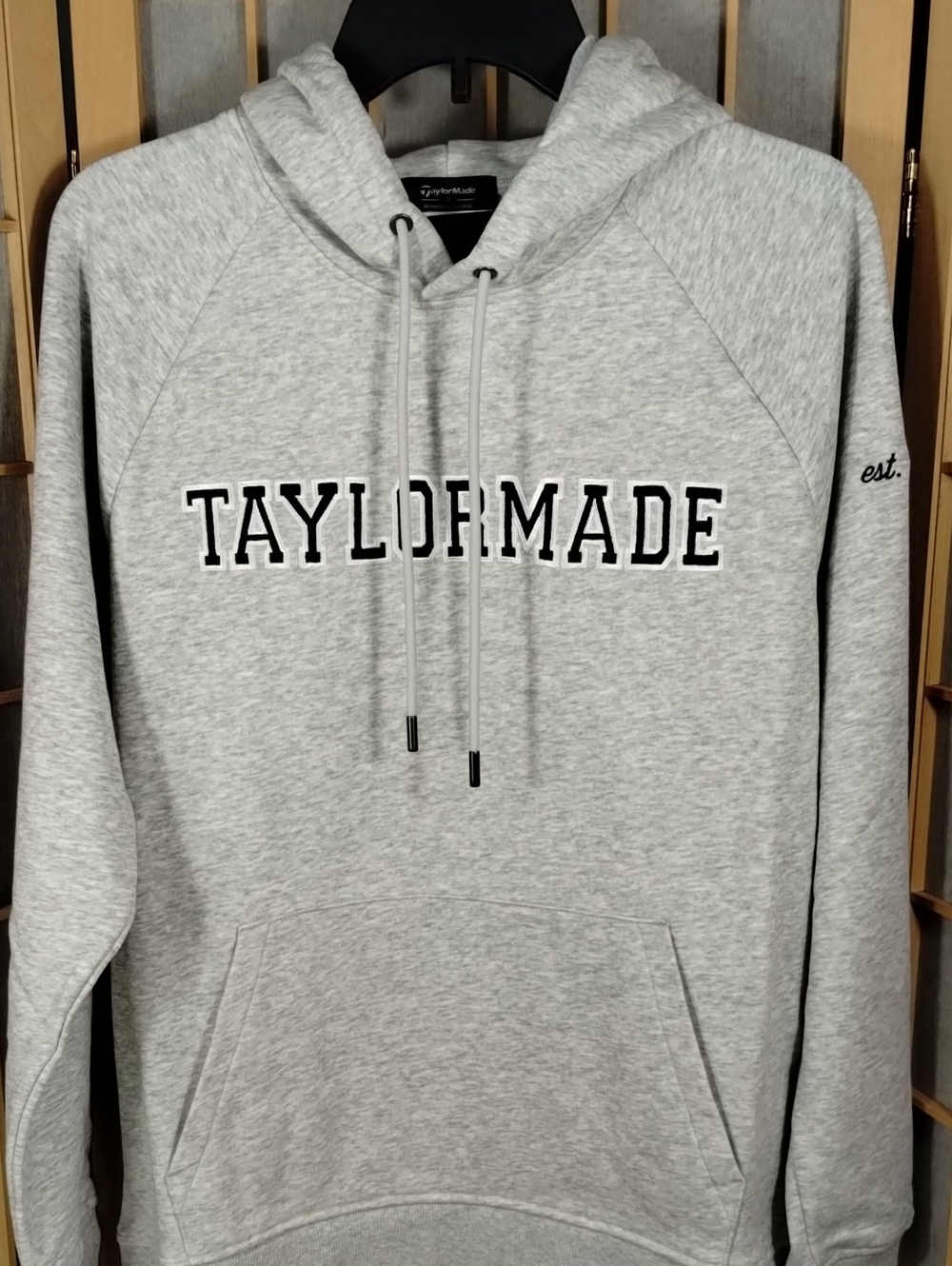 TaylorMade Twilight Collegiate Hoodie Heather Grey Size S NWT - Picture 5 of 14